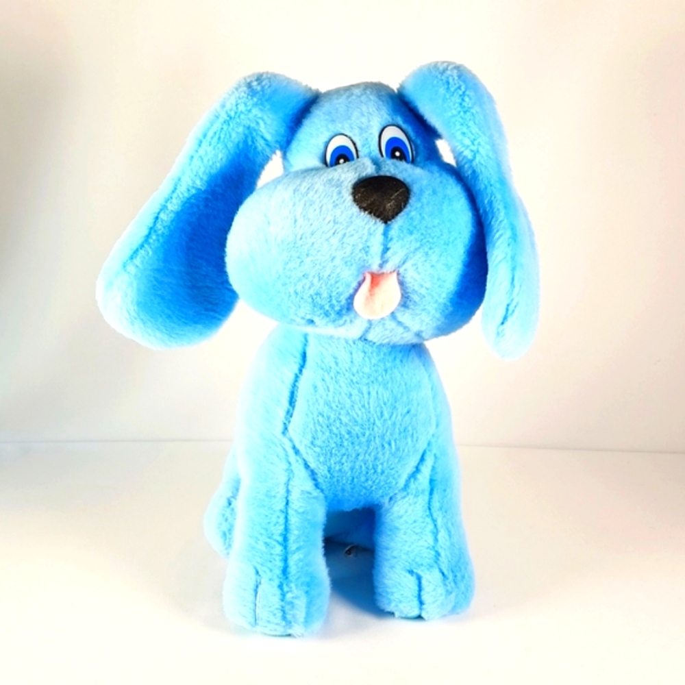 Stuffed Toy - Blue dog apx. 12 inches - from GANZ